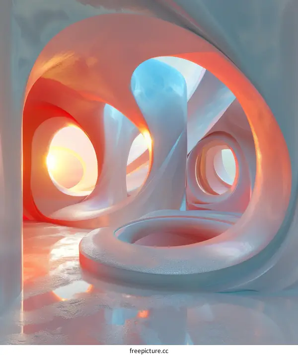 Abstract Architecture Interior Design