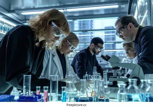Scientists in the Laboratory