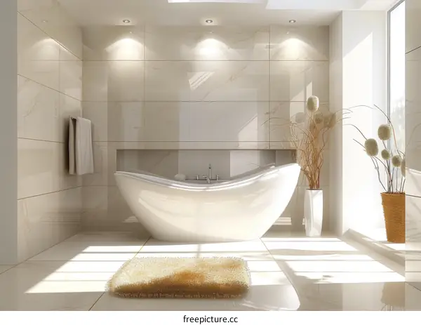 Modern Elegant Luxury Bathroom Interior Design