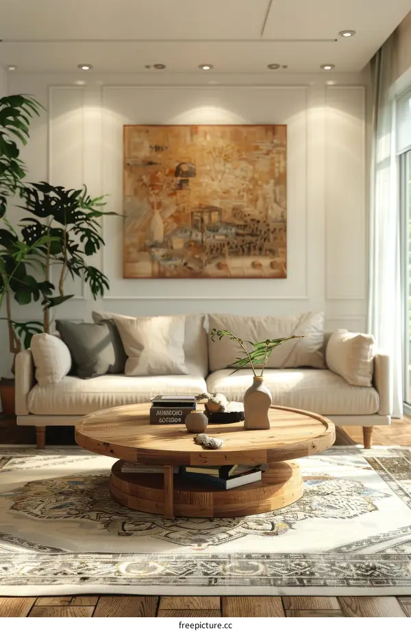 Comfortable Modern Living Room Interior Design