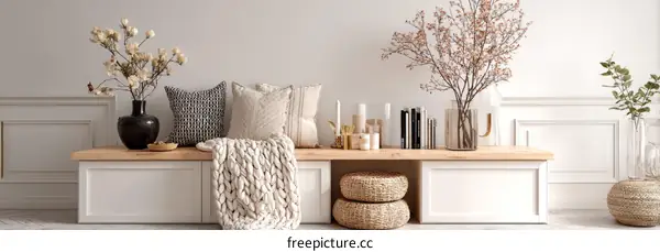 Cozy Modern Farmhouse Reading Nook