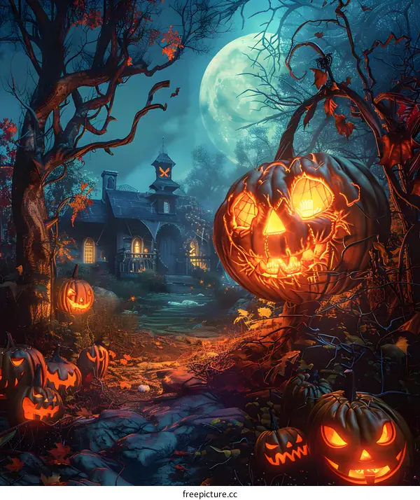 Halloween Jack-o-lantern