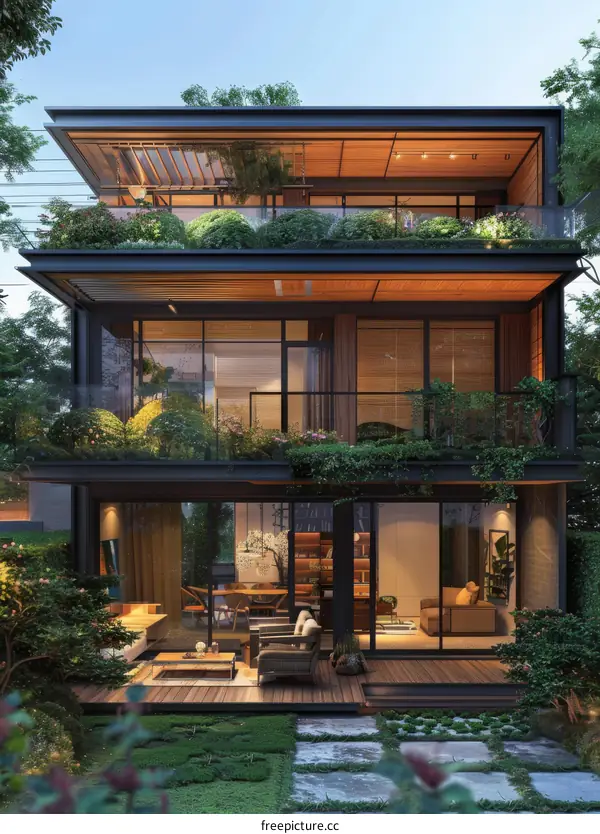 Duplex: A Modern and Luxurious Home Design