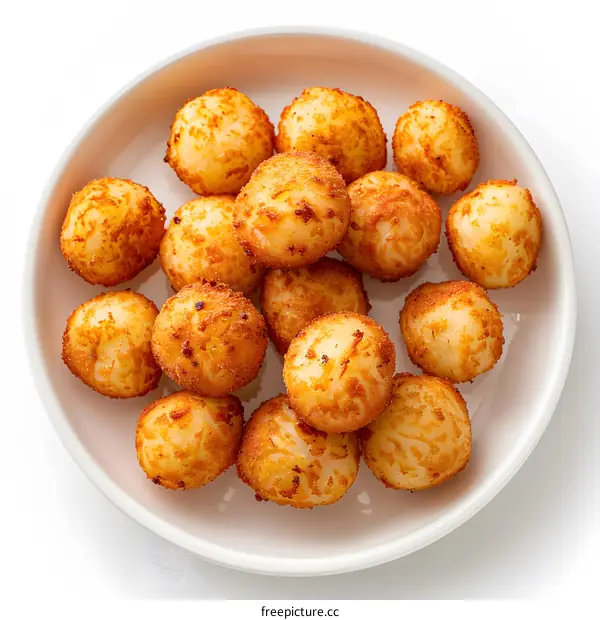 Fried potato balls
