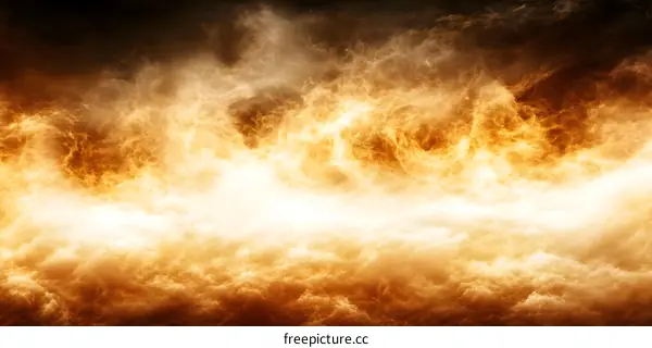Abstract Fire Flames Illustration Background