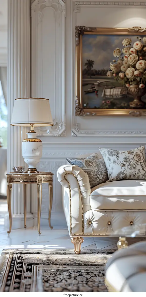 Luxurious Living Room Interior Design