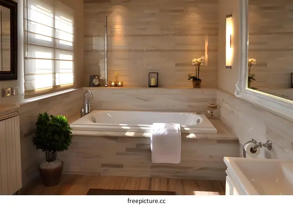 Stylish Modern Bathroom Interior