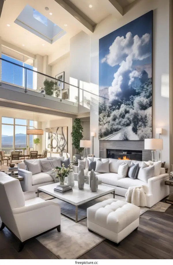 Modern and Luxurious Living Room Interior Design