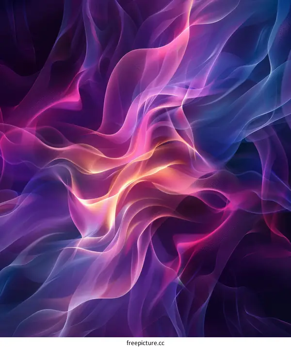 Dynamic Colorful Waves