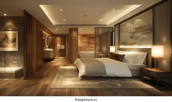 Luxurious Hotel Suite with City Views