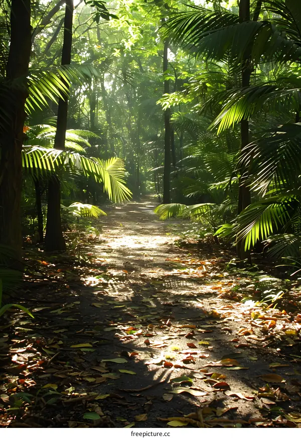 The path through the jungle