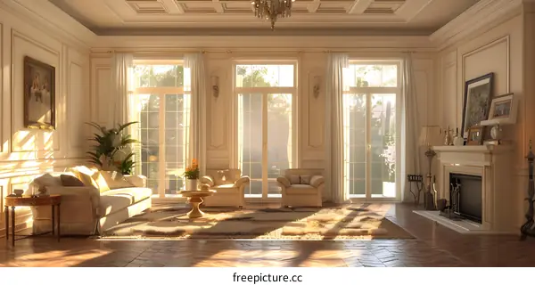 European-style living room