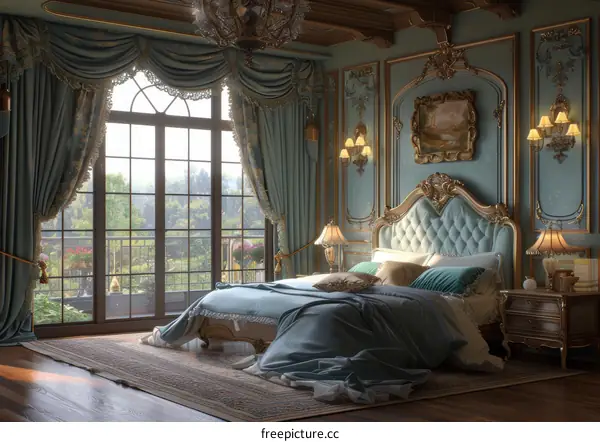 Elegant Classic Bedroom Interior Design