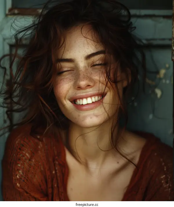Beautiful Woman Smiling Portrait Photography