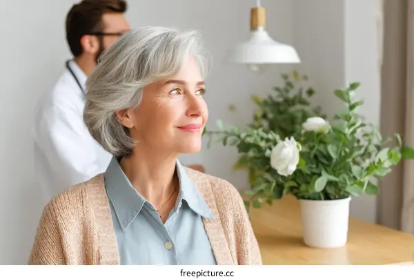 Medical Consultation of a Senior Woman