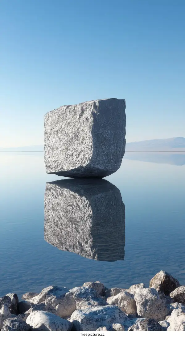 Abstract Equilibrium of a Cubic Stone