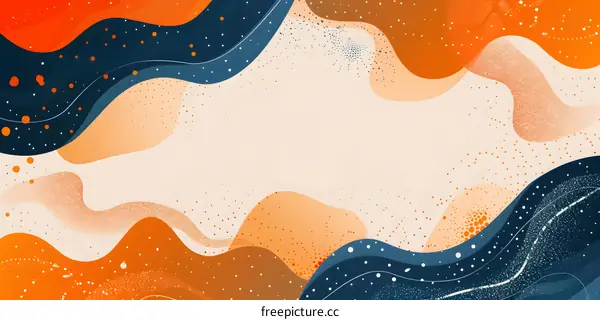 Abstract Wavy Background