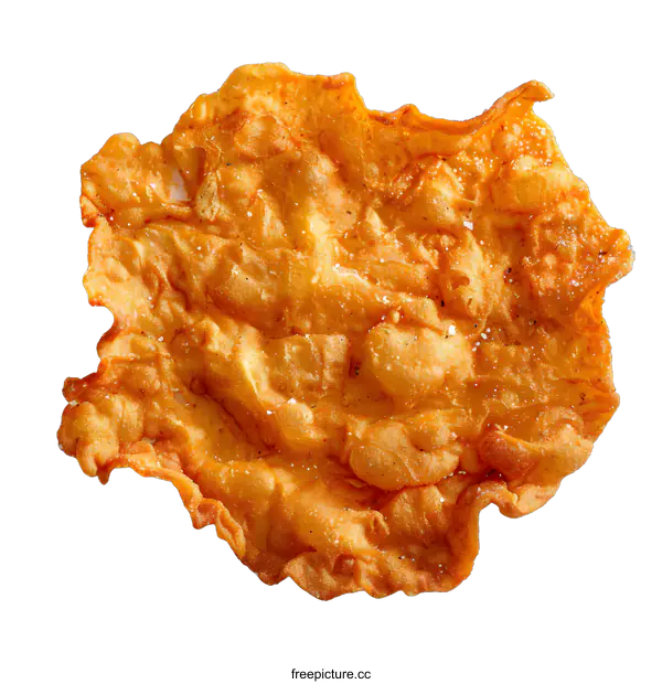 [Transparent Background PNG]Crispy Fried Food on White Background
