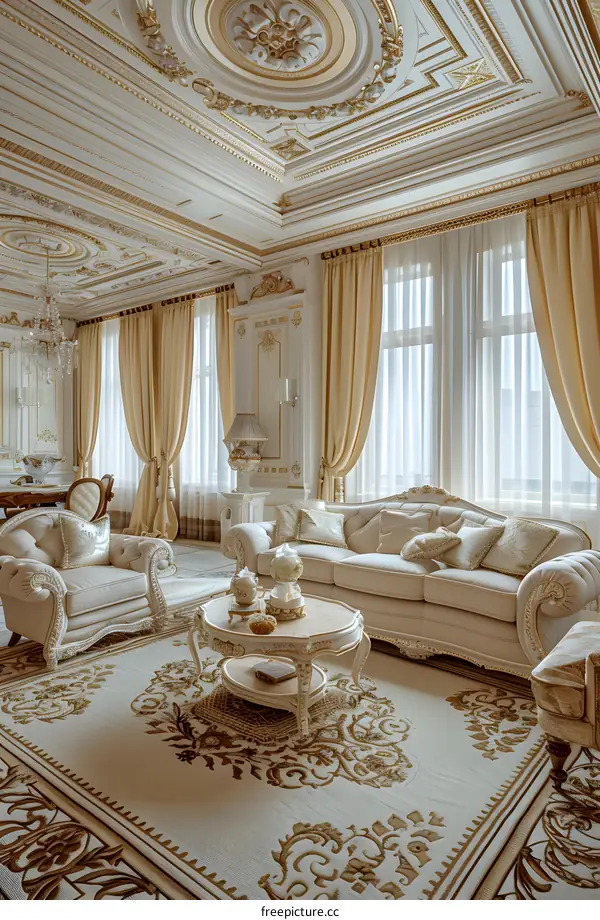 Luxurious living room