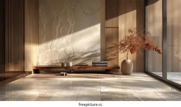 Modern Minimalist Zen-Inspired Interior Design