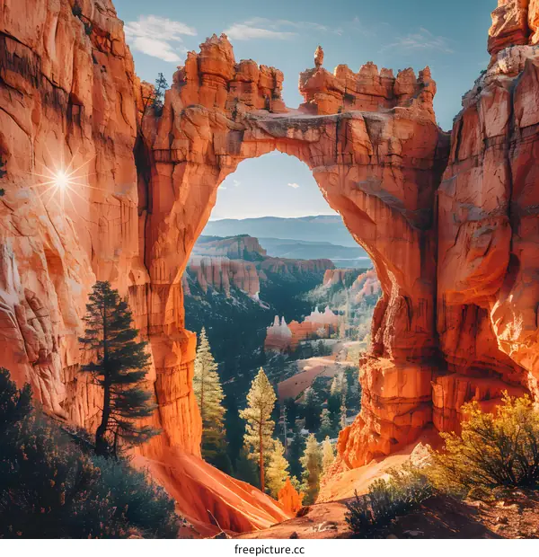 Natural Bridge in Bryce Canyon National Park