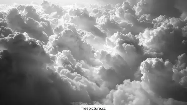Black and White Clouds