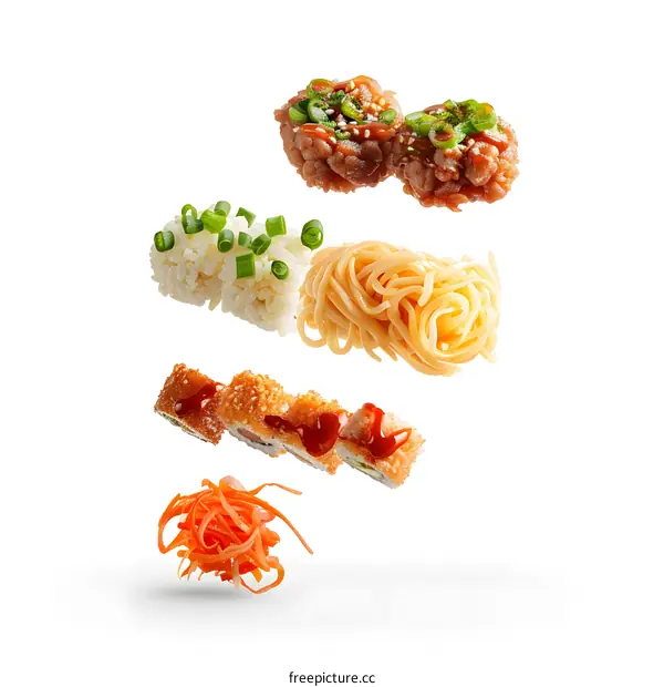 Various Japanese Food