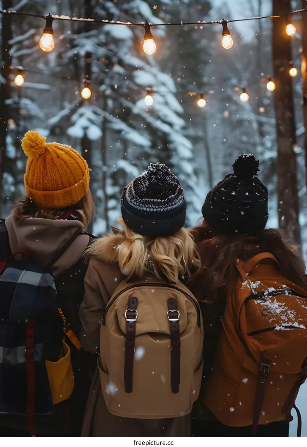 Winter Wonderland Backpacking Adventure With Friends