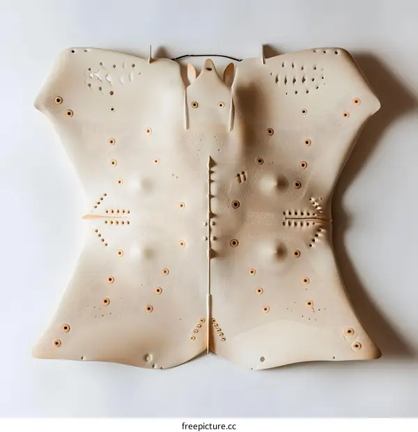 A Detailed View of a Stingray Model