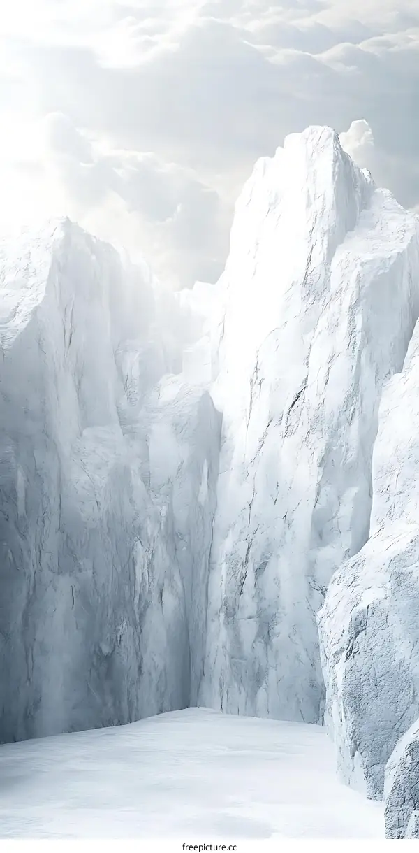 Abstract White Mountains Background