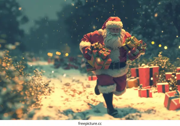 Santa Claus is coming to town