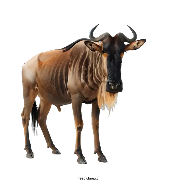 [Transparent Background PNG]wildebeest