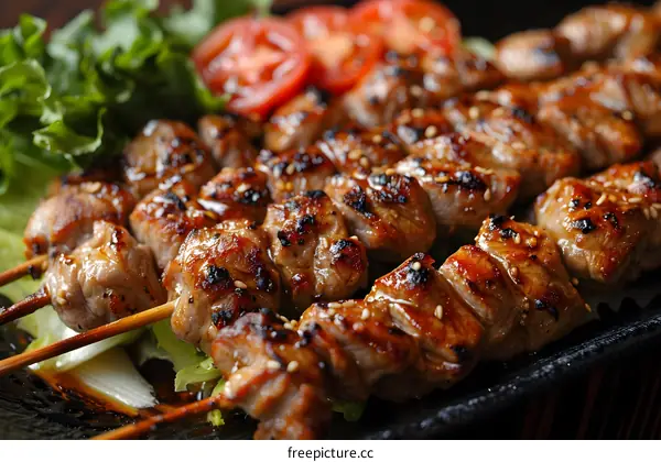 meat skewer