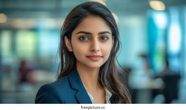 Portrait of a Confident Business Woman