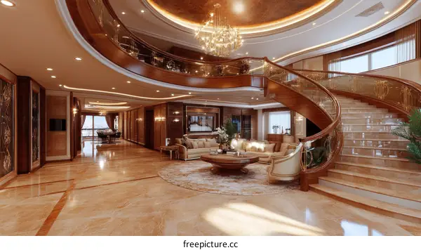 Luxurious Modern Mansion Interior Design