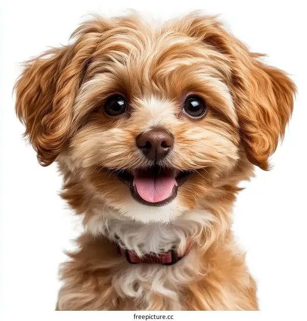 Close Up of a Happy Puppy