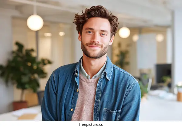 Smiling Business Professional Portrait