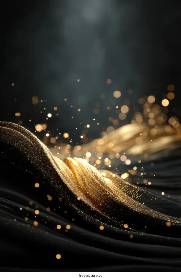 Abstract Gold Texture Background Design