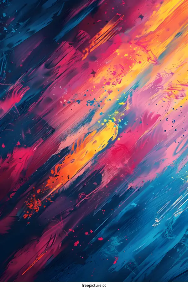 Colorful Oil Painting