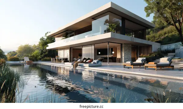 Modern Luxury Villa with Pool and Stunning Views