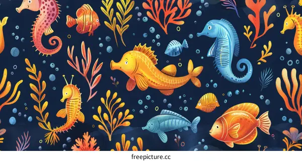 Undersea Creatures and Plants