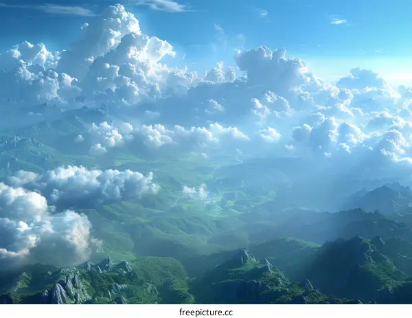 The world at my feet: Majestic mountains and sweeping rivers