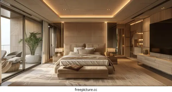 Modern Luxury Bedroom Interior Design