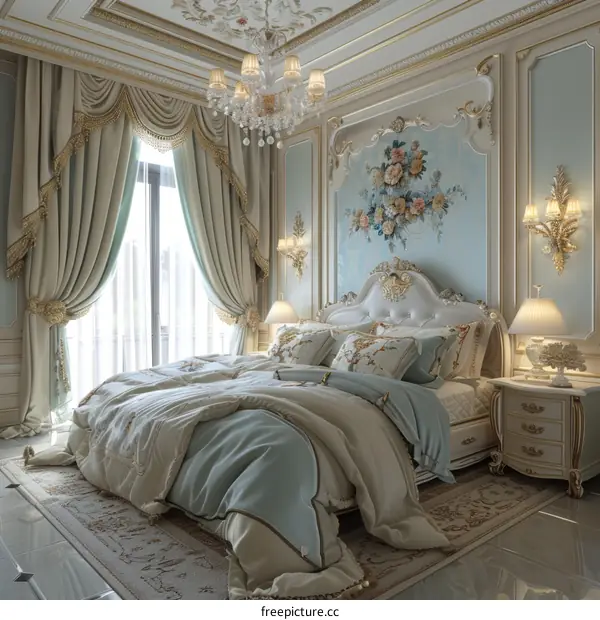 Luxury Bedroom Interior Design with Elegant Decor