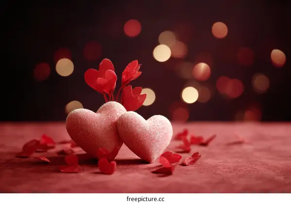 Romantic Valentines Day Heart Decor