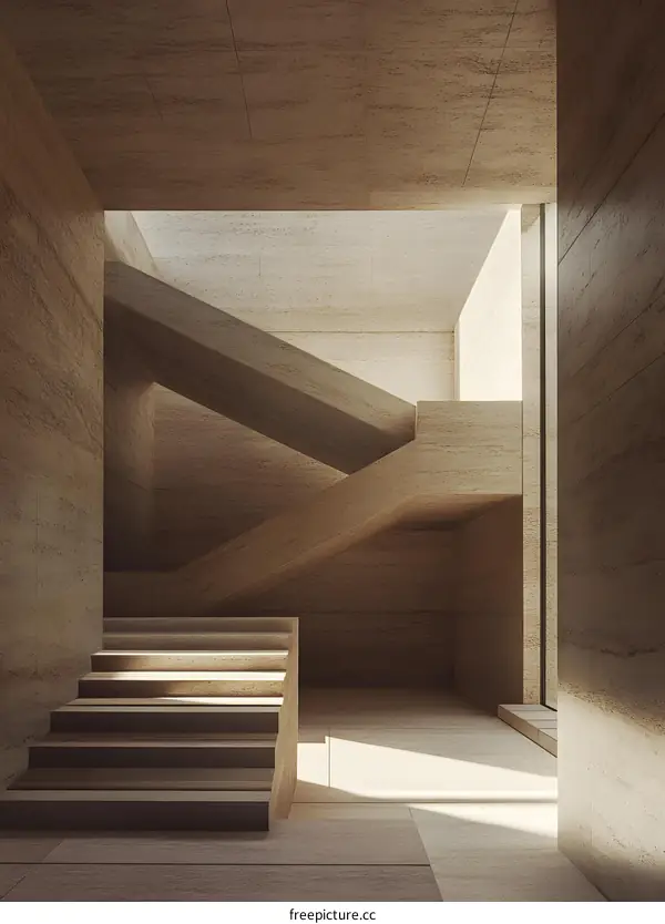 Minimalist Modern Staircase Interior Design