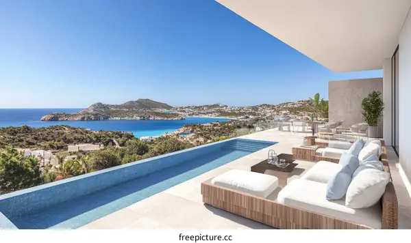 Luxury Seaside Villa with Infinity Pool