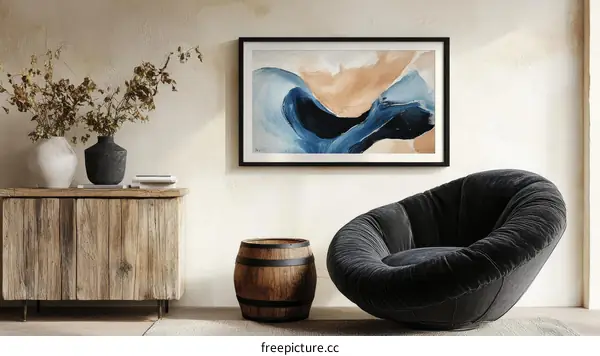 Modern Abstract Art Interior Decor