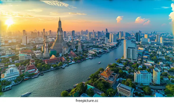 Wat Arun, Bangkok, Thailand