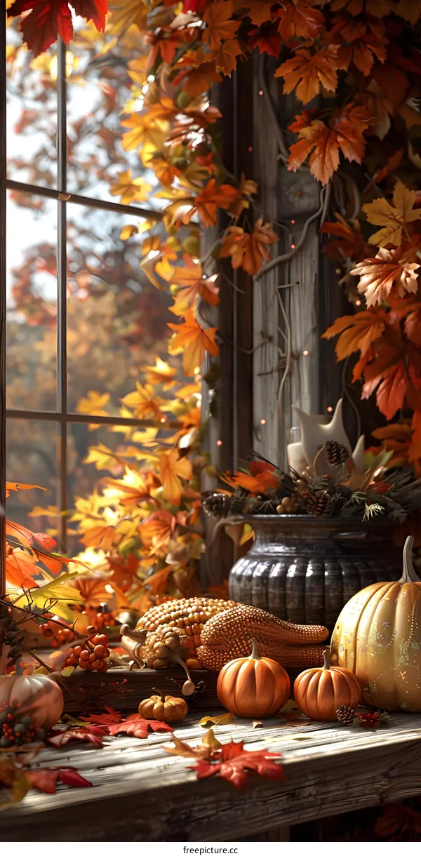 Autumn Window